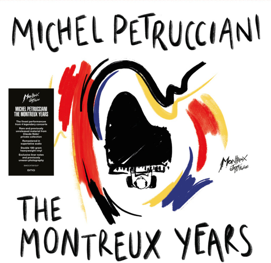the album cover for Michel Petrucciani - Michel Petrucciani: The Montreux Years