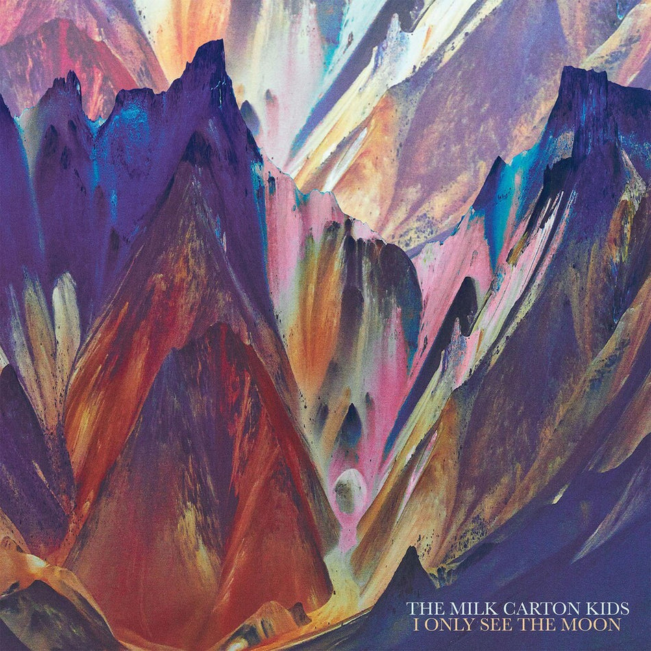 the album cover for The Milk Carton Kids - I Only See the Moon [LP]