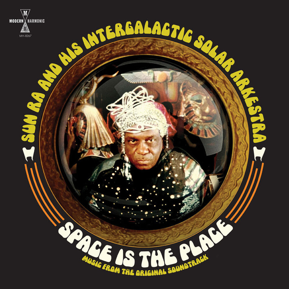 the album cover for Sun Ra - Space Is The Place