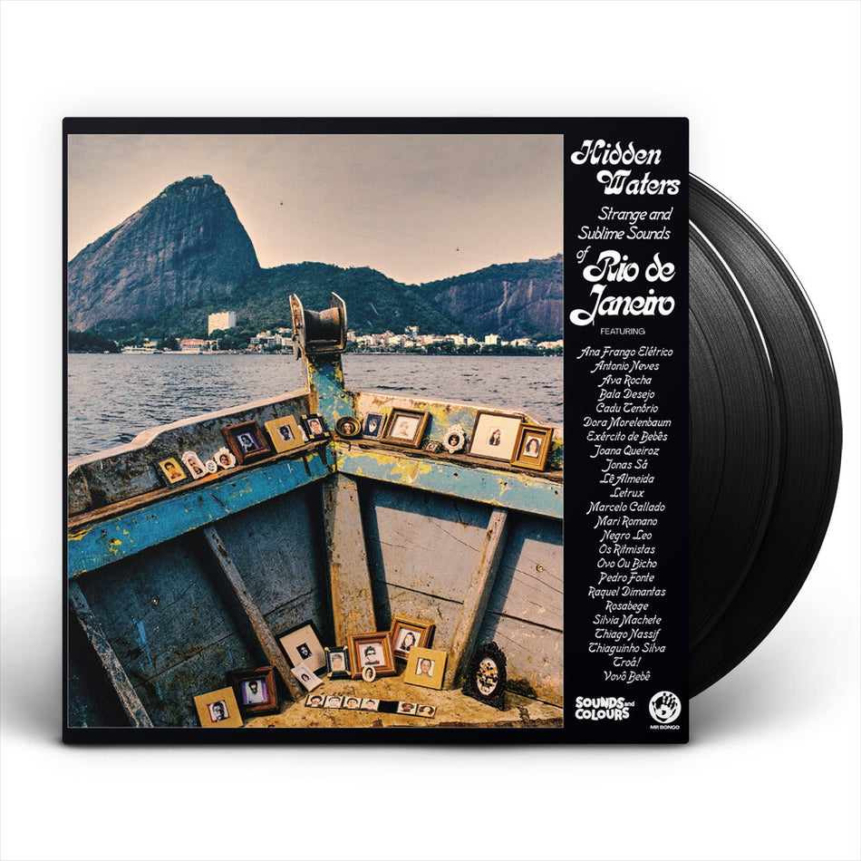 the album cover for Hidden Waters: Strange & Sublime Sounds Of Rio De - Hidden Waters: Strange & Sublime Sounds Of Rio De