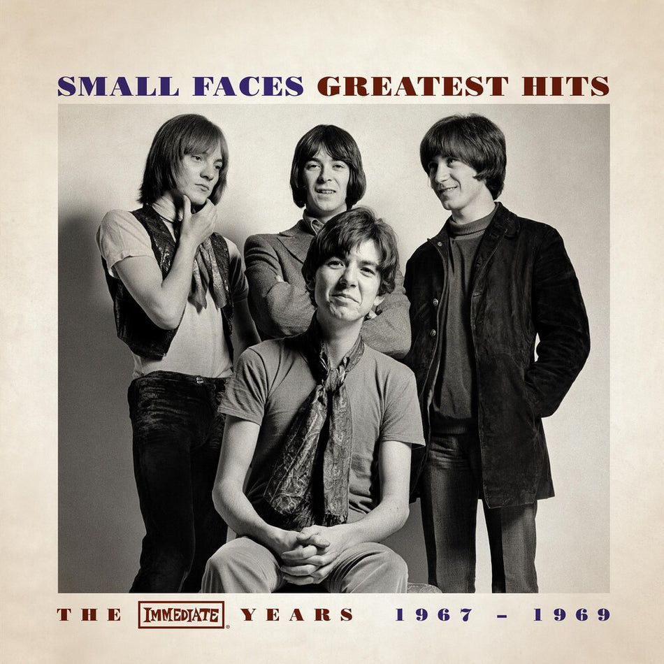 the album cover for Small Faces - Greatest Hits - The Immediate Years 1967-1969 [LP]