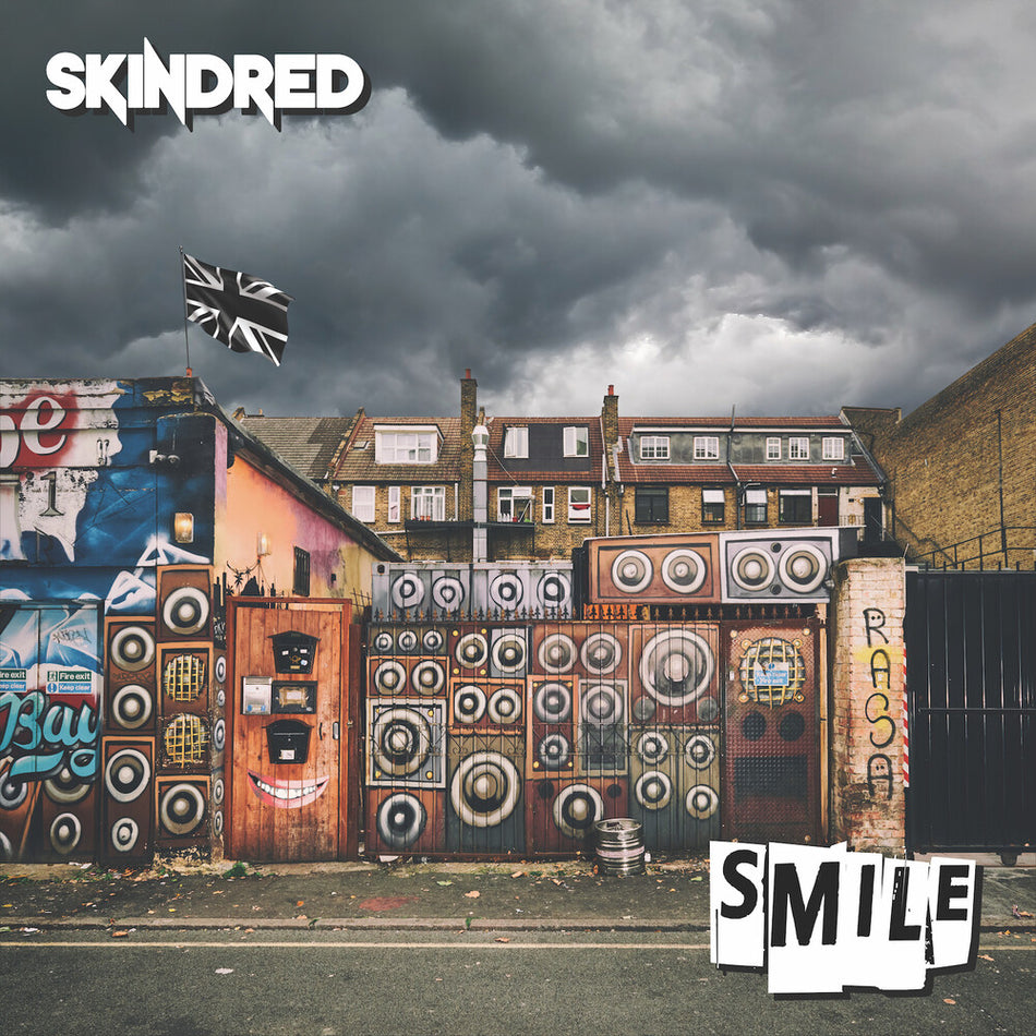 the album cover for Skindred - Smile