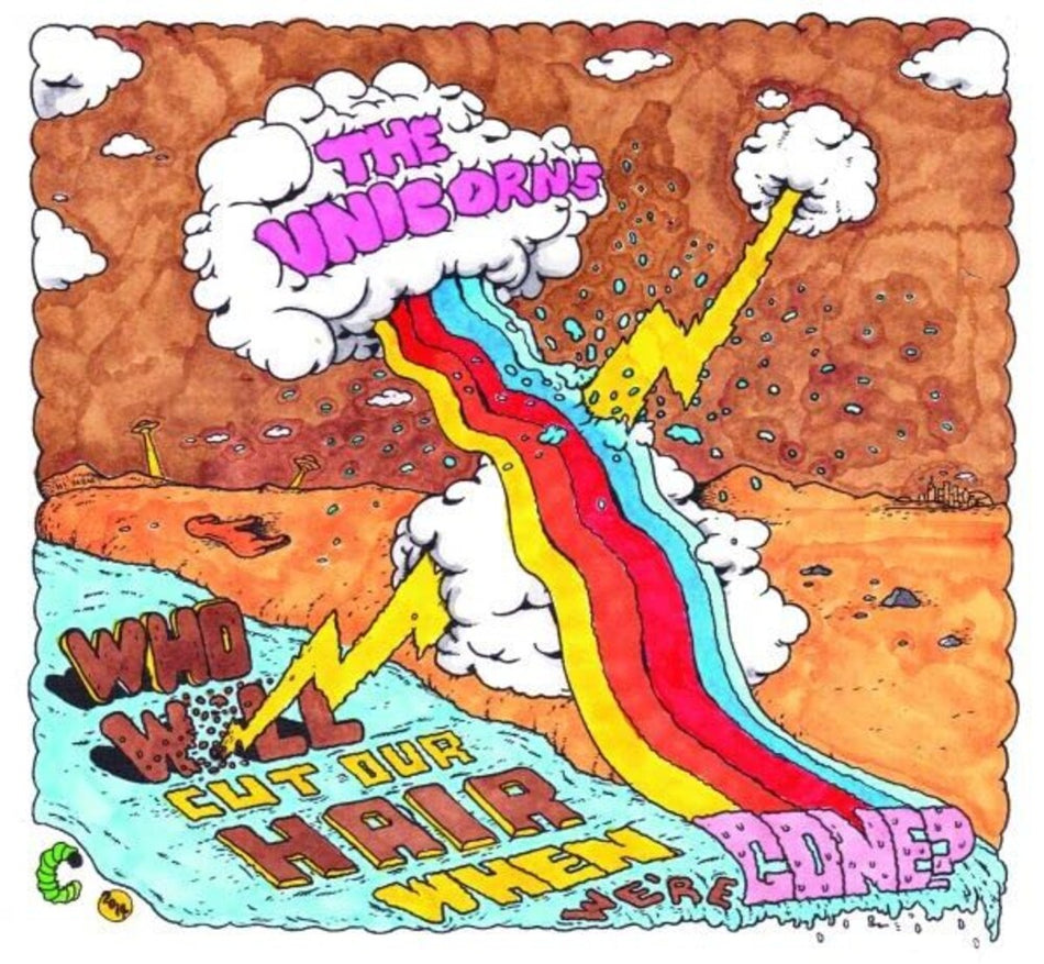 the album cover for Unicorns - Who Will Cut Our Hair When We're Gone? [Colored Vinyl]