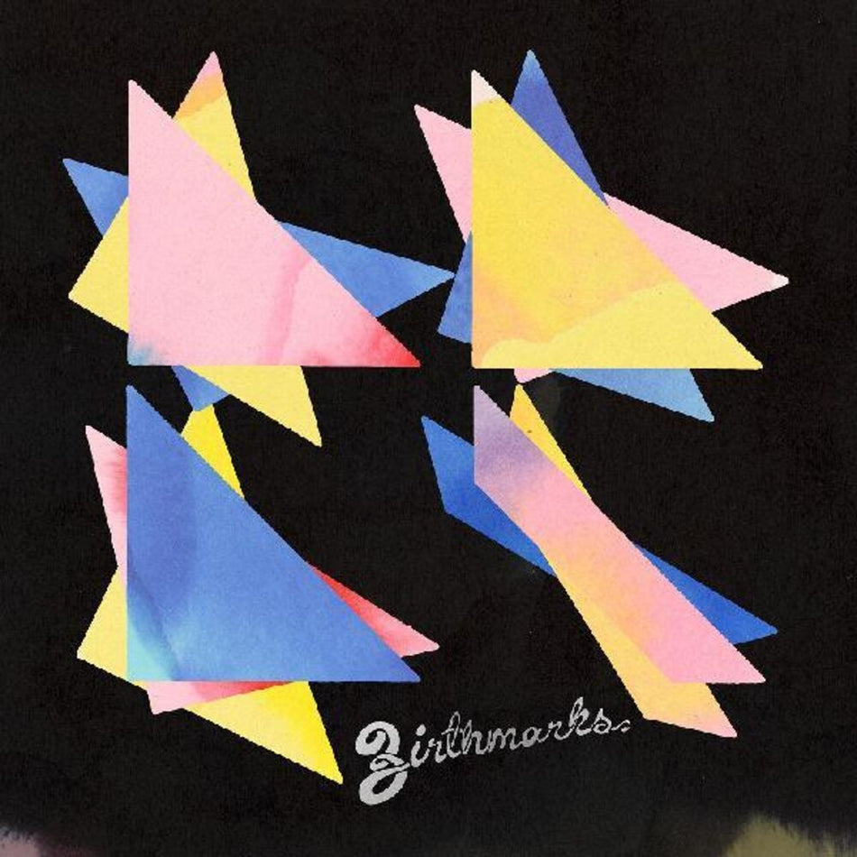 the album cover for Born Ruffians - Birthmarks (Blue) [Clear Vinyl] (Aniv)