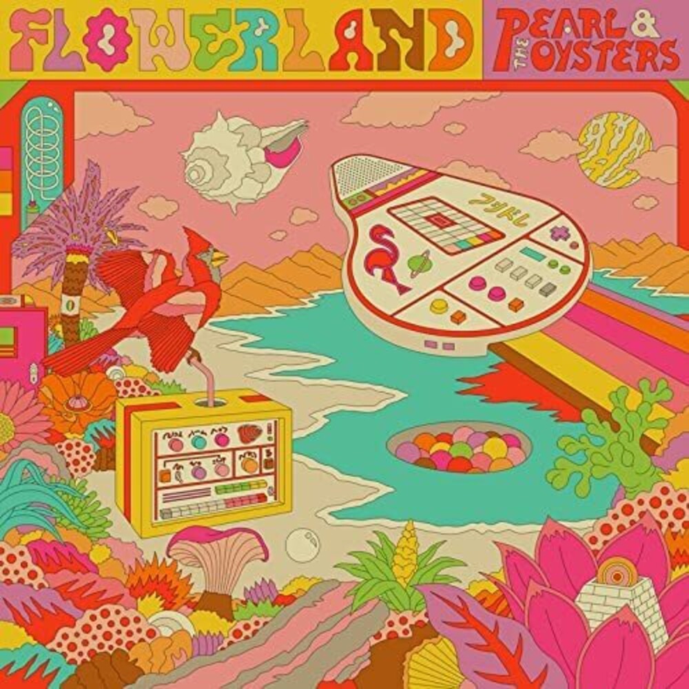 the album cover for Pearl & The Oysters - Flowerland
