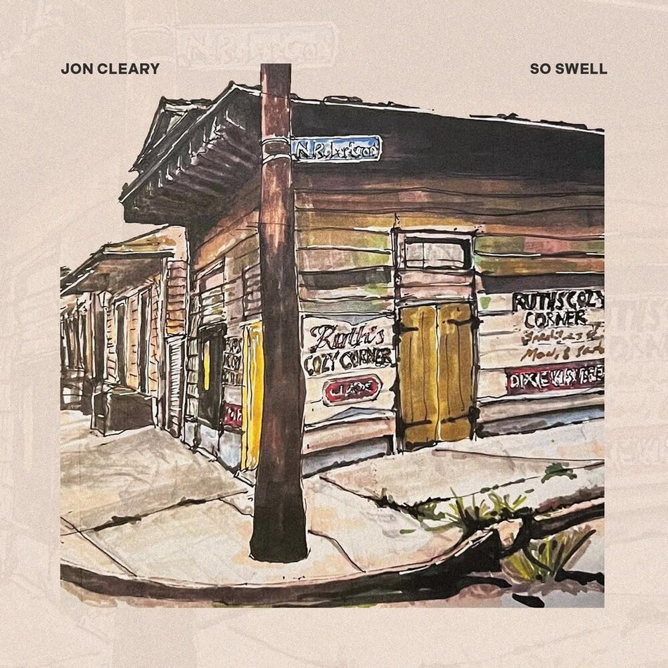 the album cover for John Cleary - So Swell