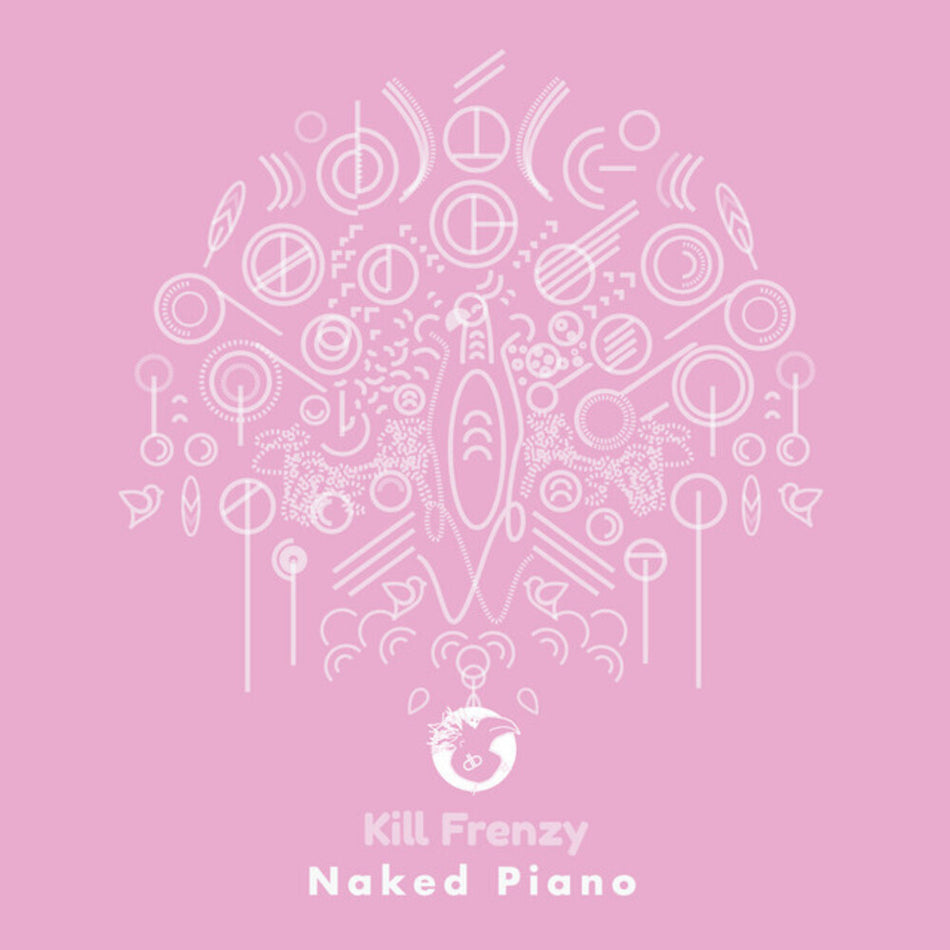 the album cover for Kill Frenzy - Naked Piano