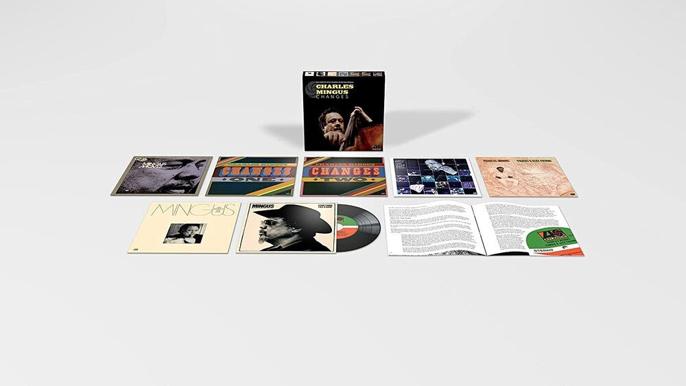 the album cover for Charles Mingus - Changes: Complete 1970s Atlantic Studio Recordings