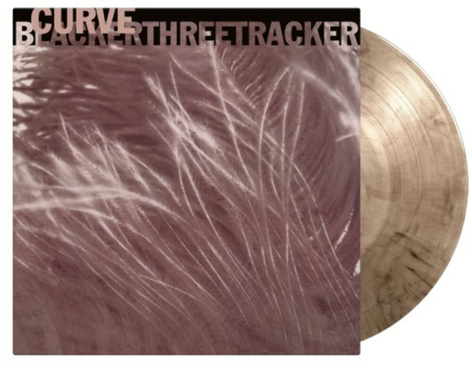 the album cover for Curve - Blackerthreetracker [Colored Vinyl] [Limited Edition] [180 Gram] (Smok)