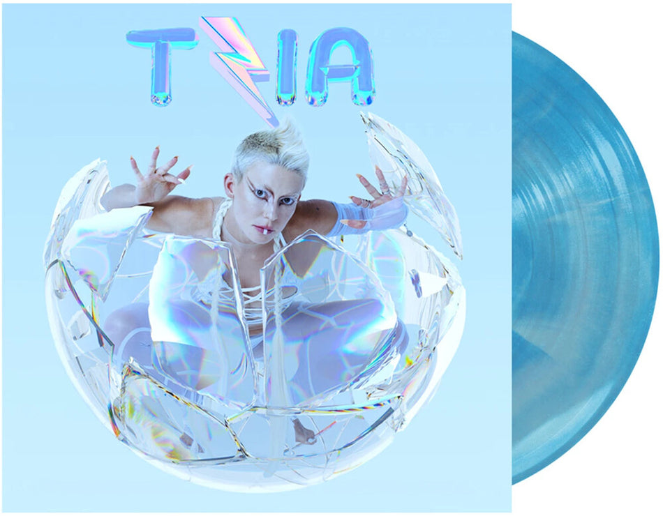 the album cover for Meg Myers - Tzia (Blue) [Colored Vinyl] (Uk)