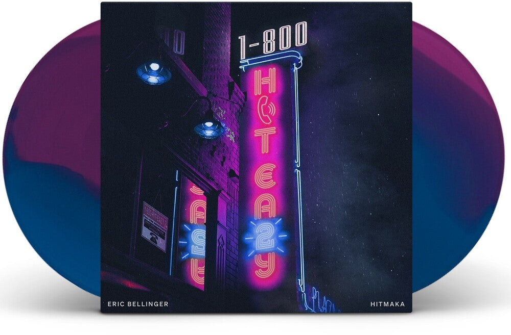 the album cover for Eric Bellinger - 1-800-Hit-Eazy: Line 1 & 2 [Colored Vinyl] (Gate)