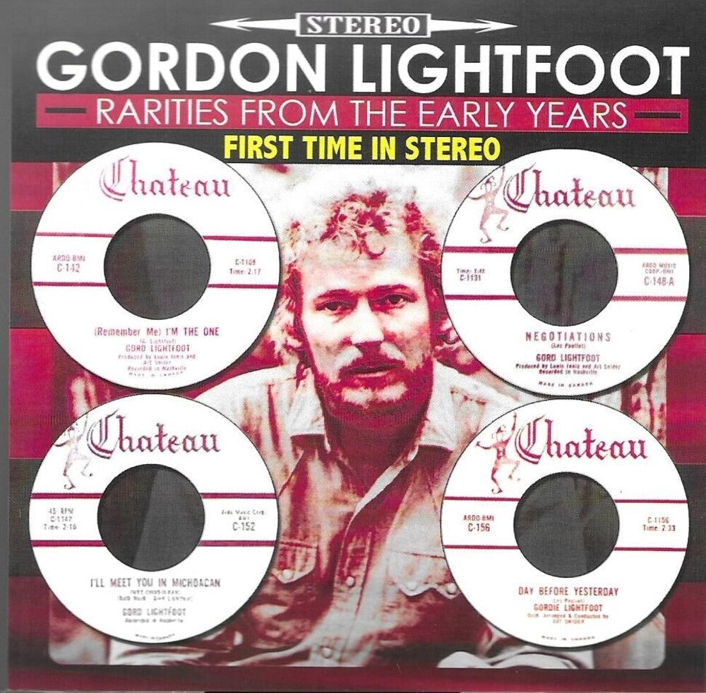 the album cover for Gordon Lightfoot - Rarities From The Early Years