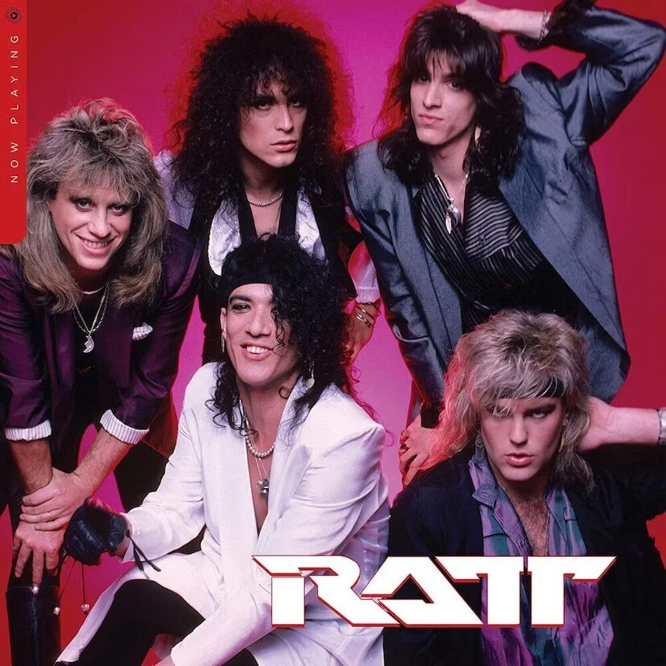 the album cover for Ratt - Now Playing