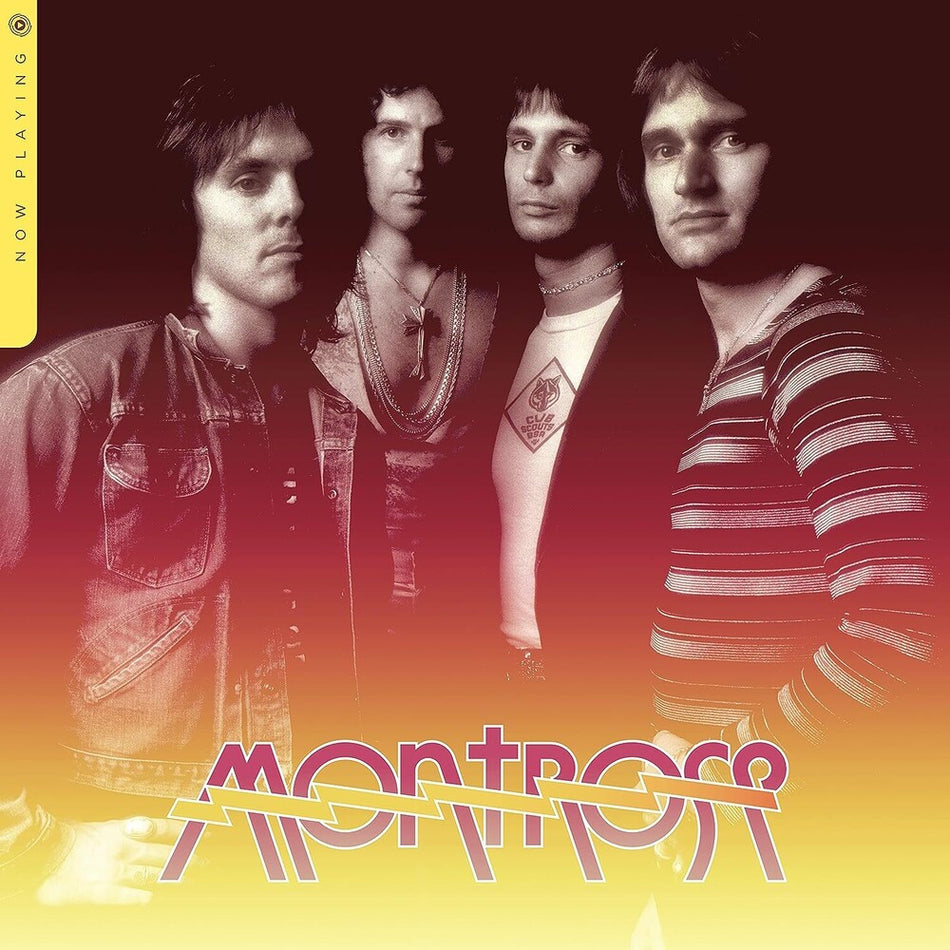 the album cover for Montrose - Now Playing