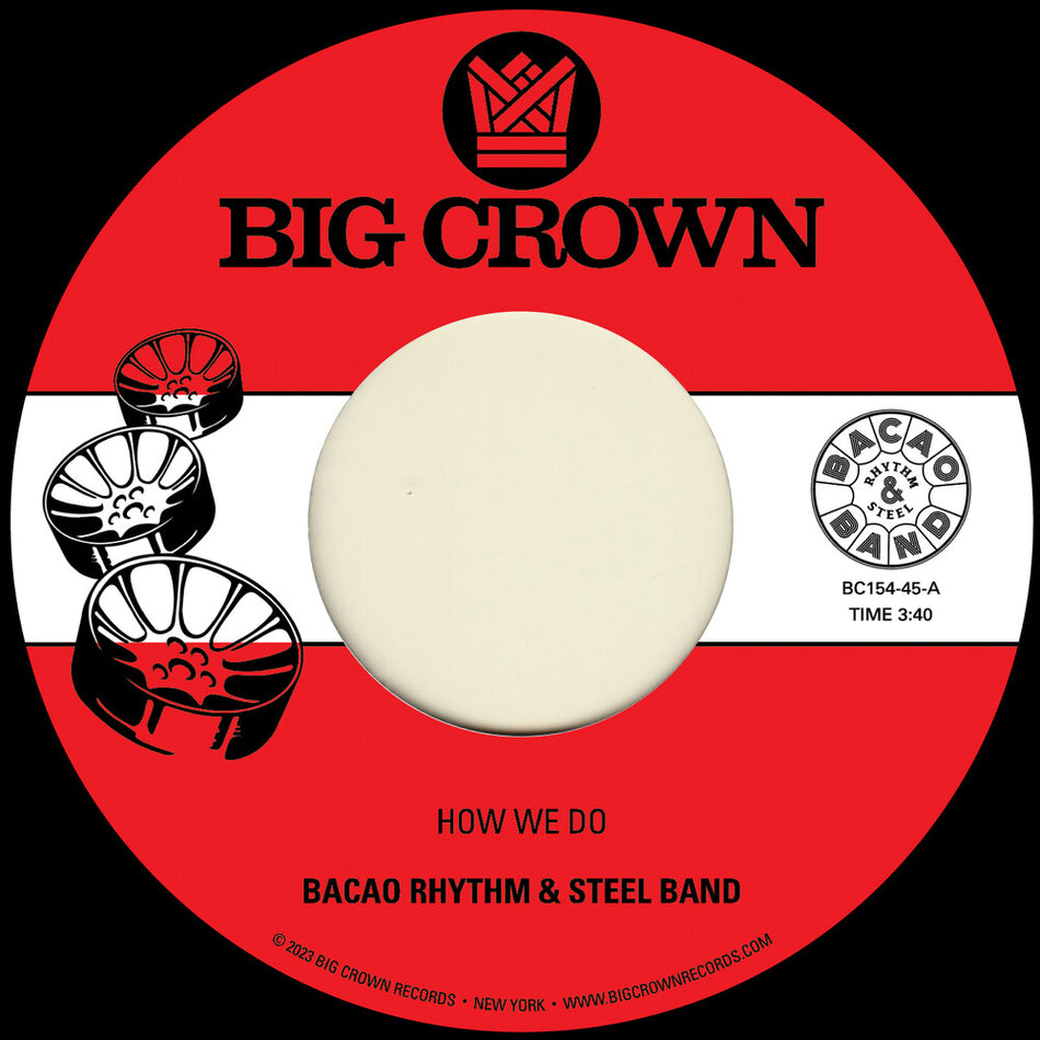 the album cover for Bacao Rhythm & Steel Band - How We Do B/W Nuthin' But A G Thang