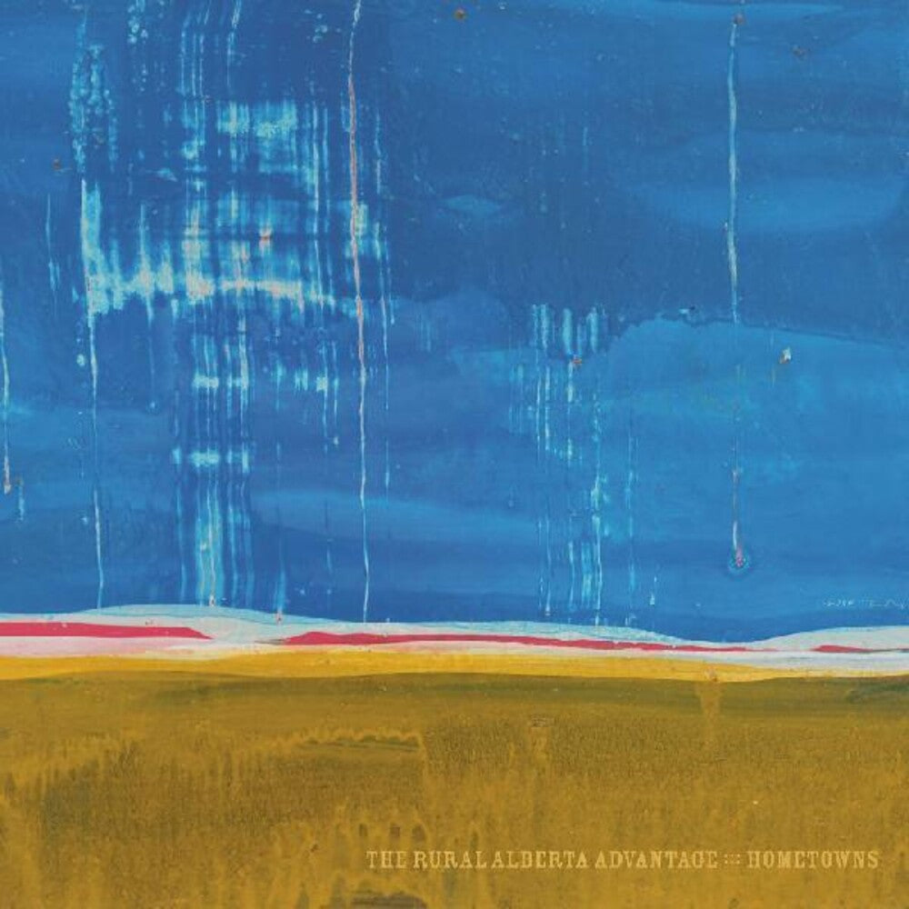 the album cover for The Rural Alberta Advantage - Hometowns [Clear Vinyl] (Gol)