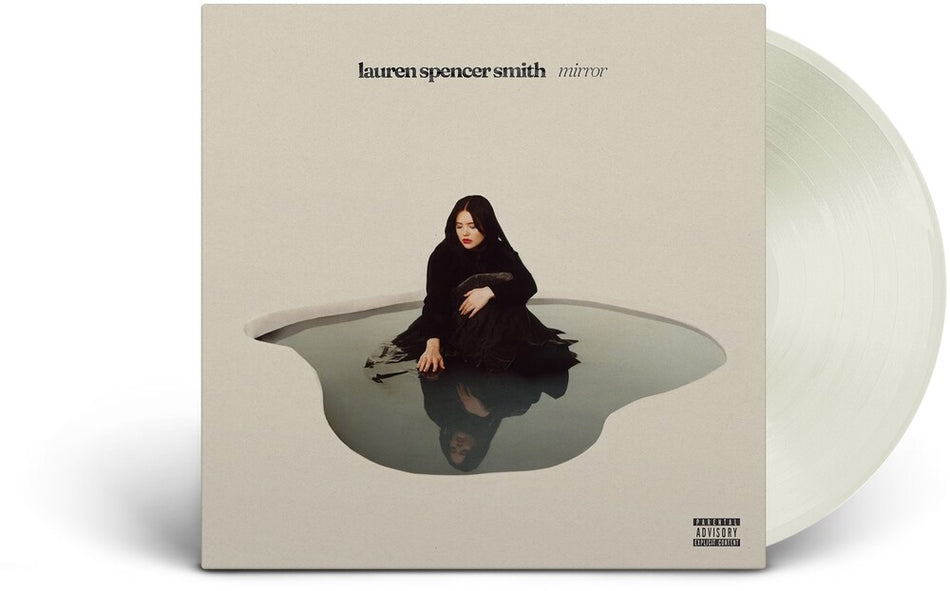 the album cover for Lauren Spencer Smith - Mirror [Milky Clear LP]