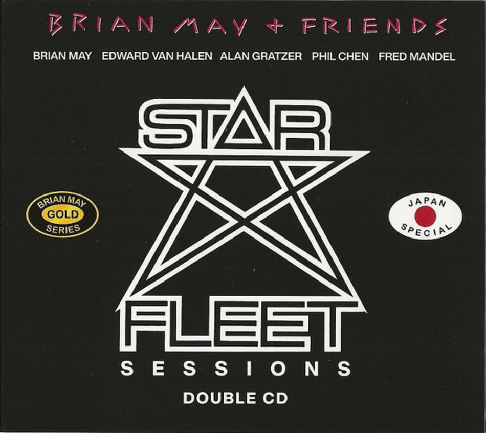 the album cover for Brian May  + Friends - Star Fleet Project Sessions (Shm) (Jpn)