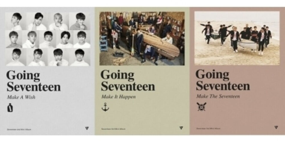 the album cover for SEVENTEEN - Going Seventeen (Asia)