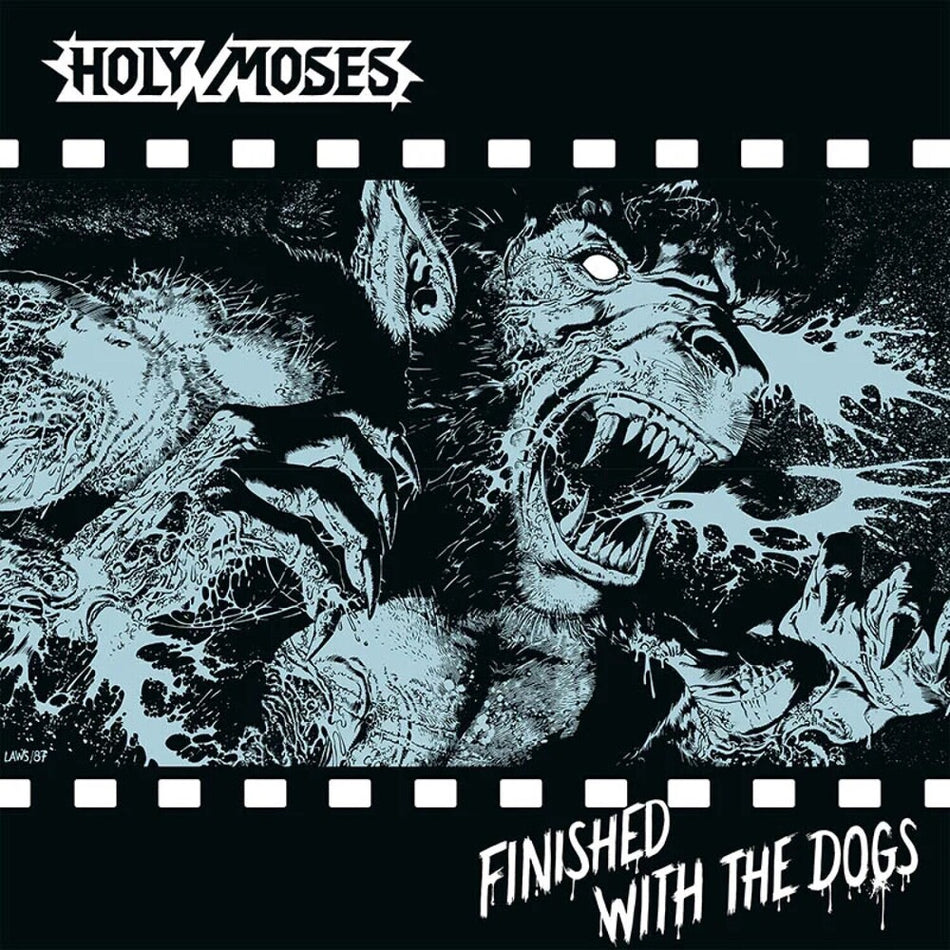 the album cover for Holy Moses - Finished With The Dogs [Colored Vinyl]