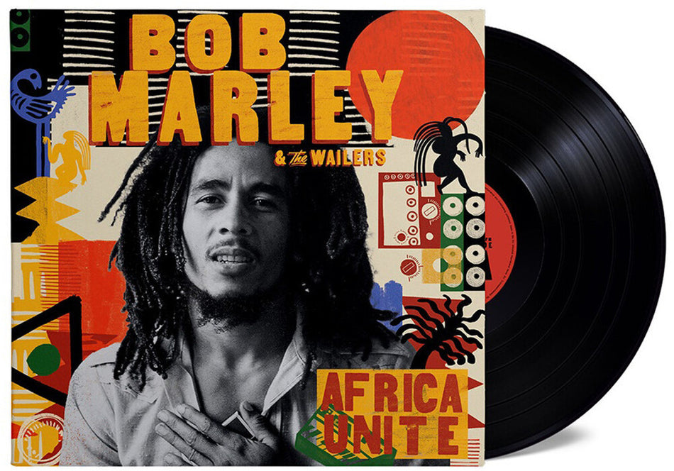 the album cover for Bob Marley & The Wailers - Africa Unite [LP]