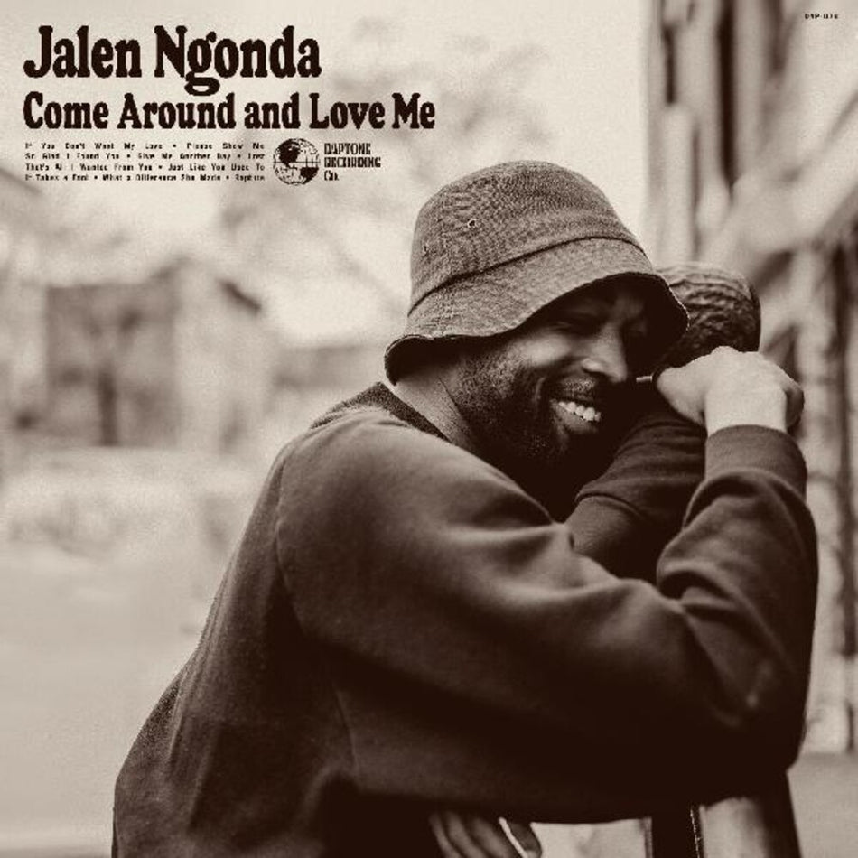 the album cover for Jalen Ngonda - Come Around And Love Me