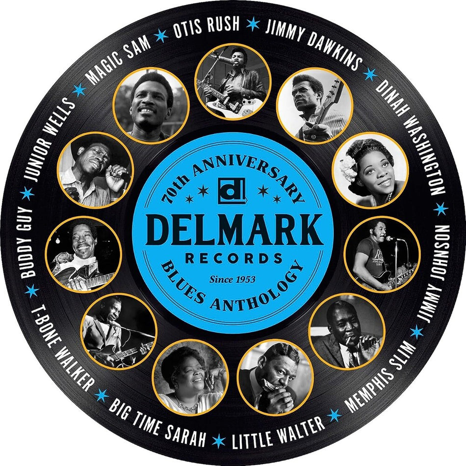 the album cover for 70th Anniversary Blues Anthology / Various - 70th Anniversary Blues Anthology / Various