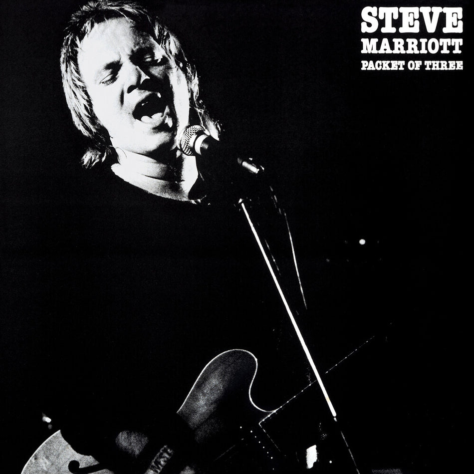 the album cover for Steve Marriott - Packet Of Three (Bonus Tracks) [Remastered] [Reissue]