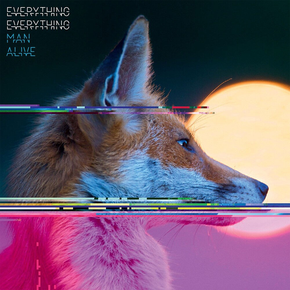 the album cover for Everything Everything - Man Alive (Uk)