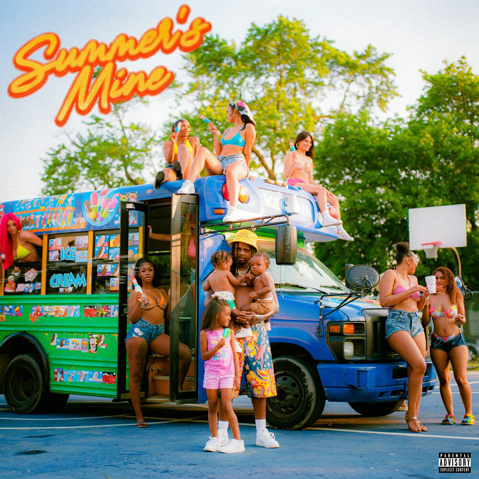 the album cover for Babyface Ray - Summer's Mine [Colored Vinyl] (Gate)