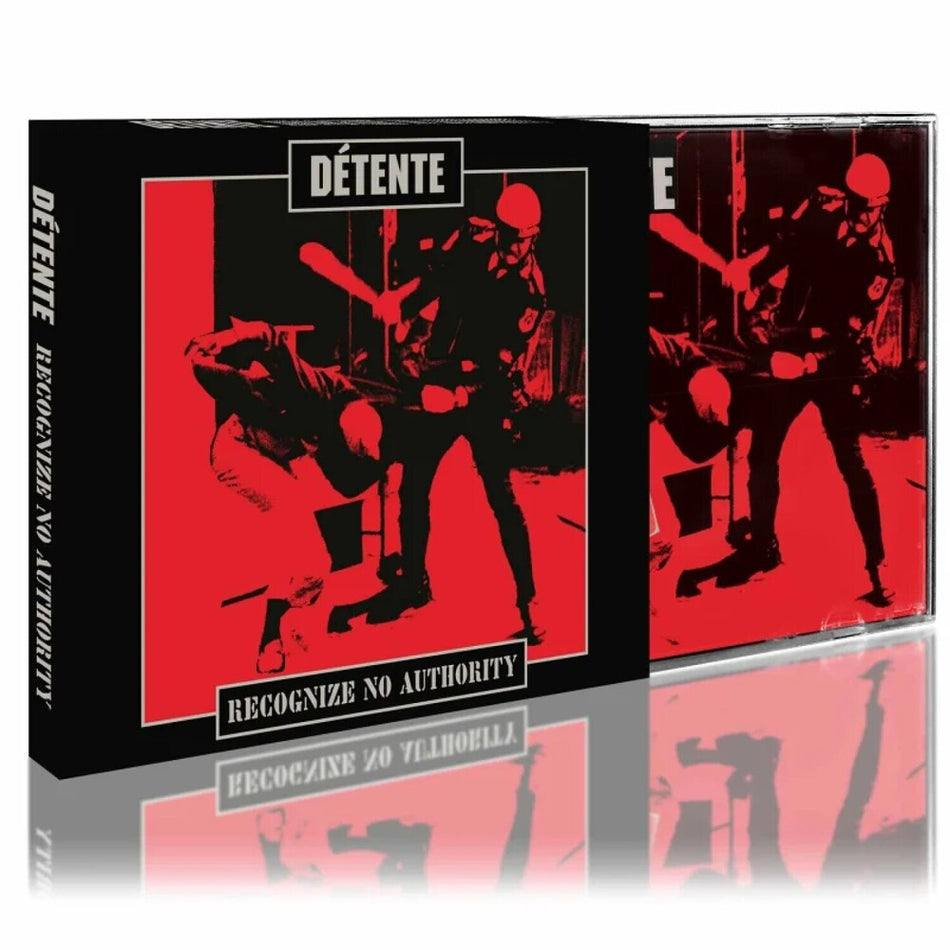 the album cover for Detente - Recognize No Authority