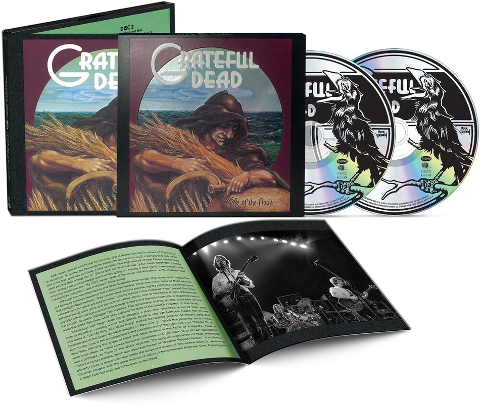 the album cover for Grateful Dead - Wake Of The Flood [Deluxe] (Aniv)