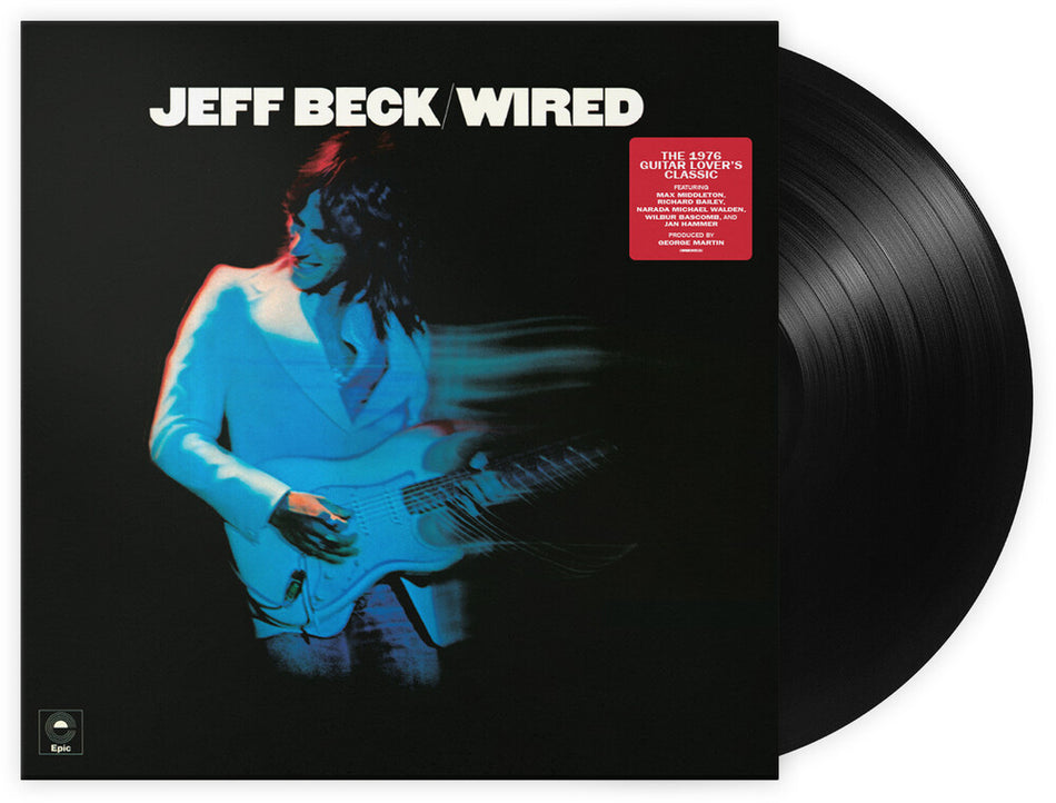 the album cover for Jeff Beck - Wired [LP]