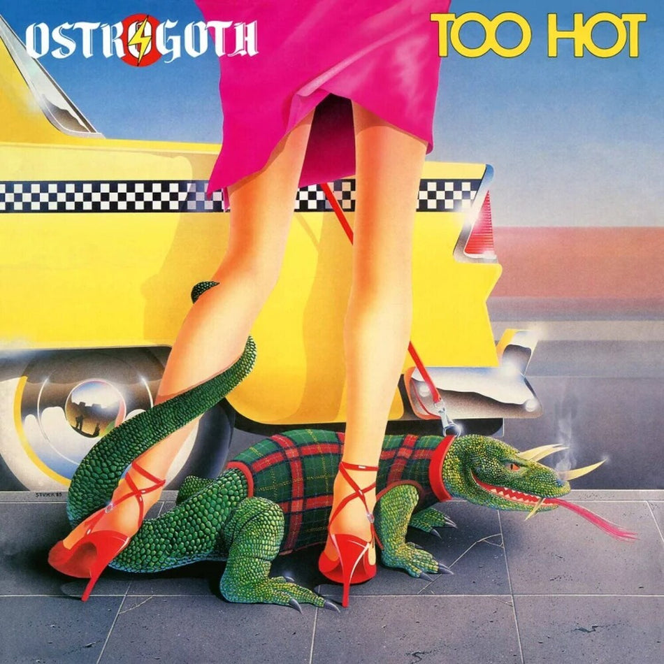 the album cover for Ostrogoth - Too Hot