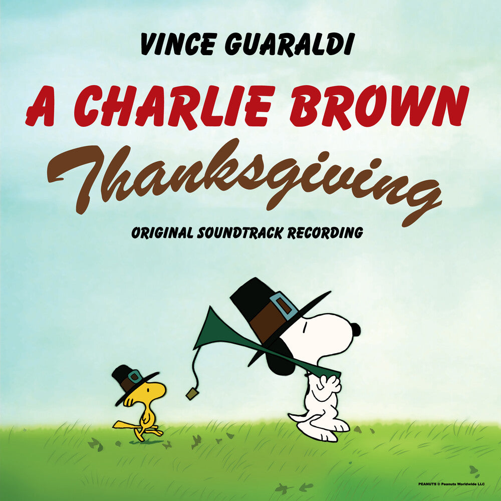 the album cover for Vince Guaraldi - Charlie Brown Thanksgiving (Aniv)
