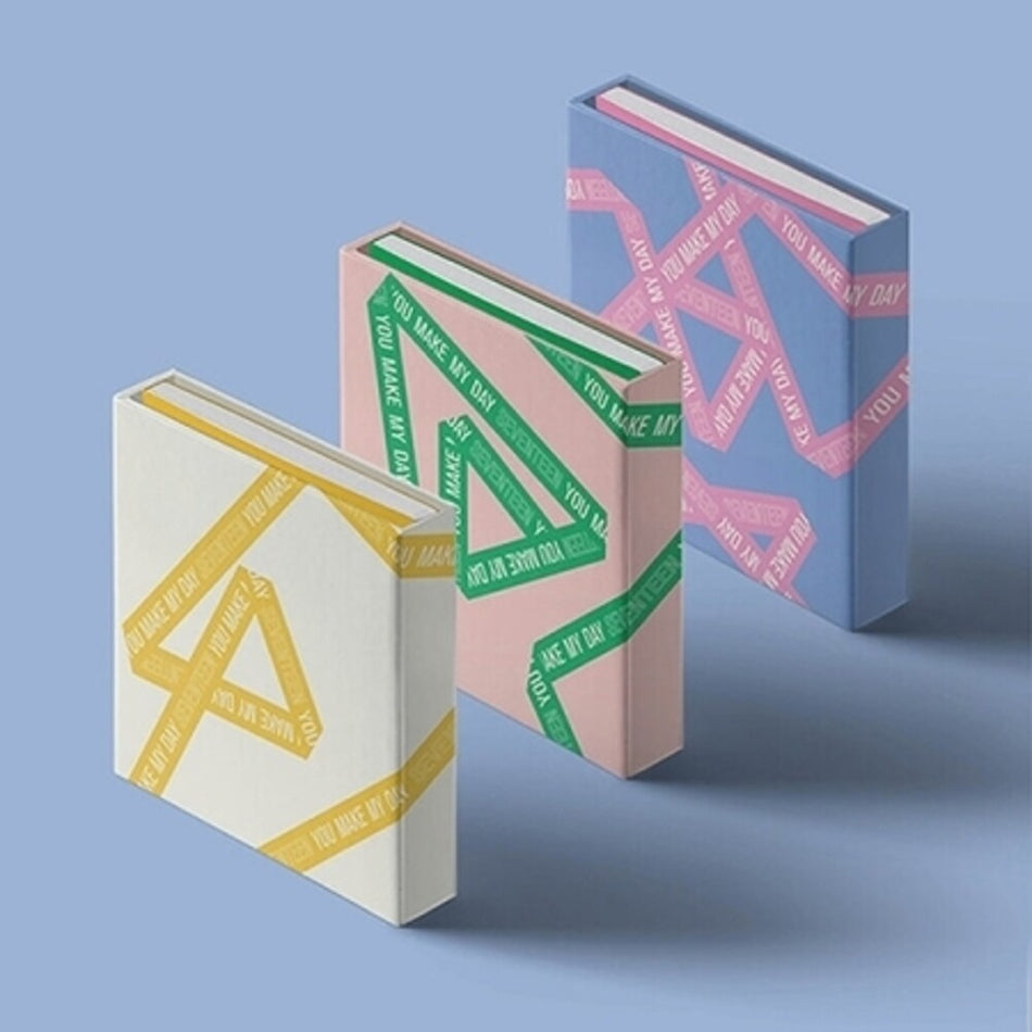 the album cover for SEVENTEEN - You Make My Day [Reissue] (Asia)