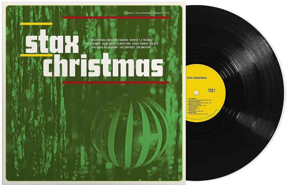the album cover for Various Artists - Stax Christmas [LP]