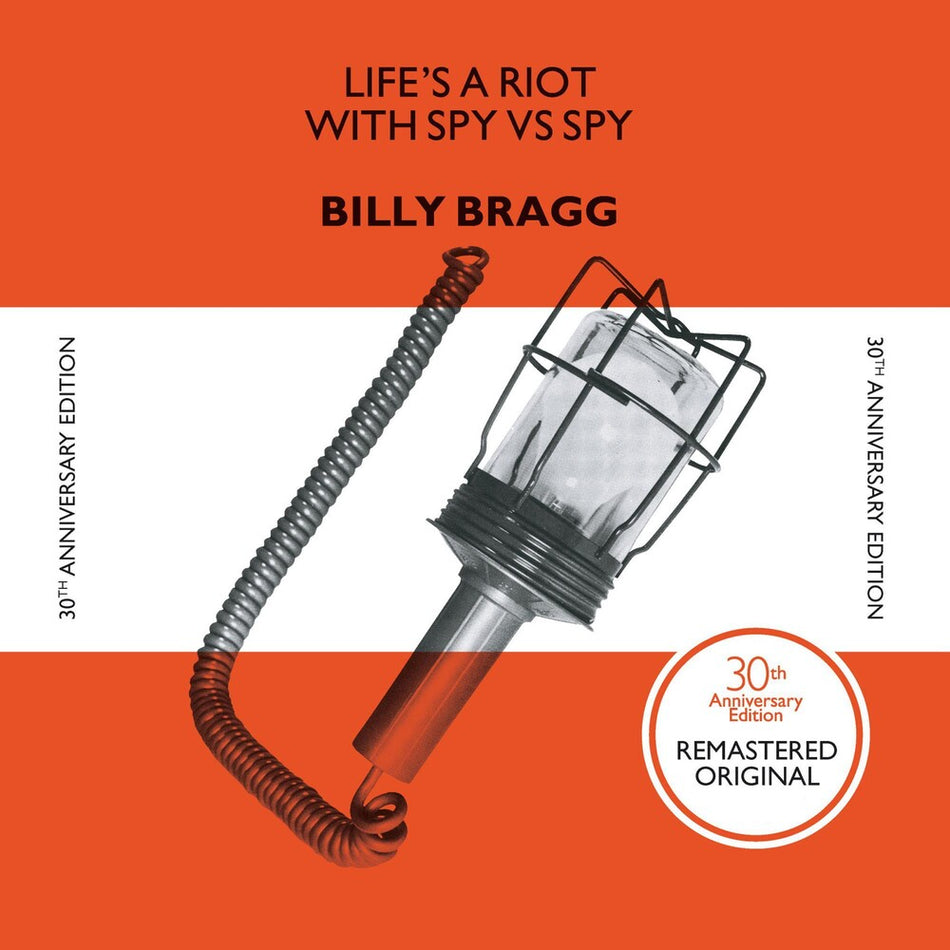 the album cover for Billy Bragg - Life's A Riot With Spy Vs. Spy [180 Gram] (Aniv)
