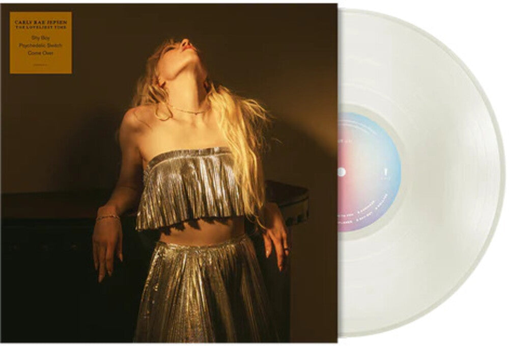 the album cover for Carly Rae Jepsen - Loveliest Time [Clear Vinyl] (Can)