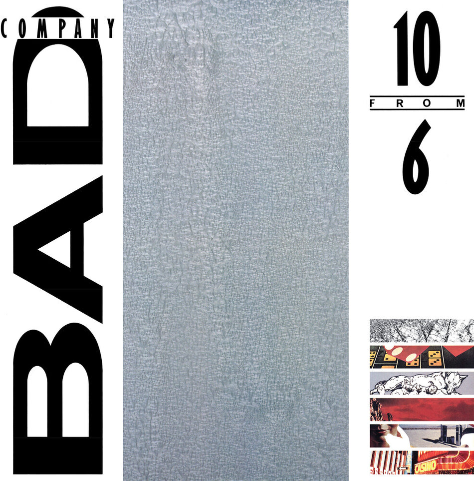 the album cover for Bad Company - 10 From 6