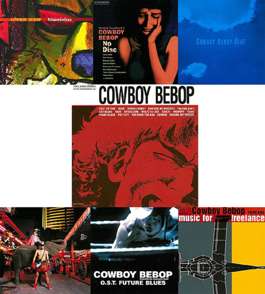 the album cover for Yoko Kanno  (Box) (Ltd) - Cowboy Bebop - O.S.T. (Box) [Limited Edition]