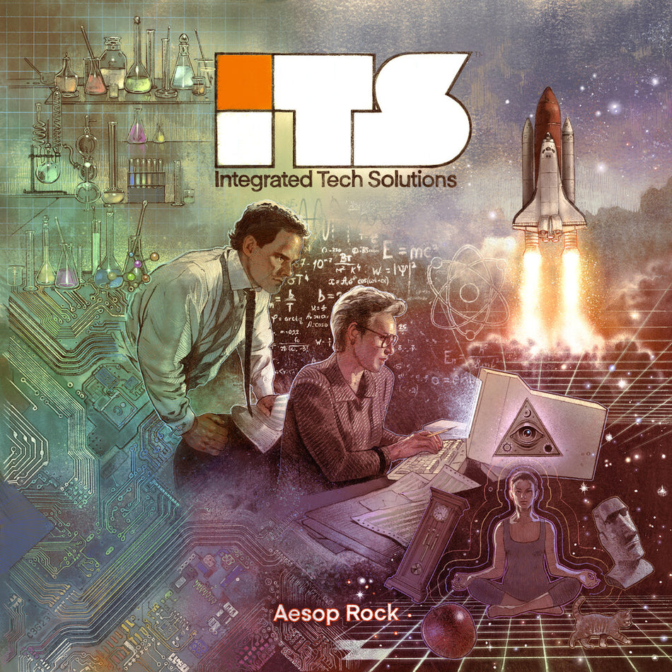 the album cover for Aesop Rock - Integrated Tech Solutions