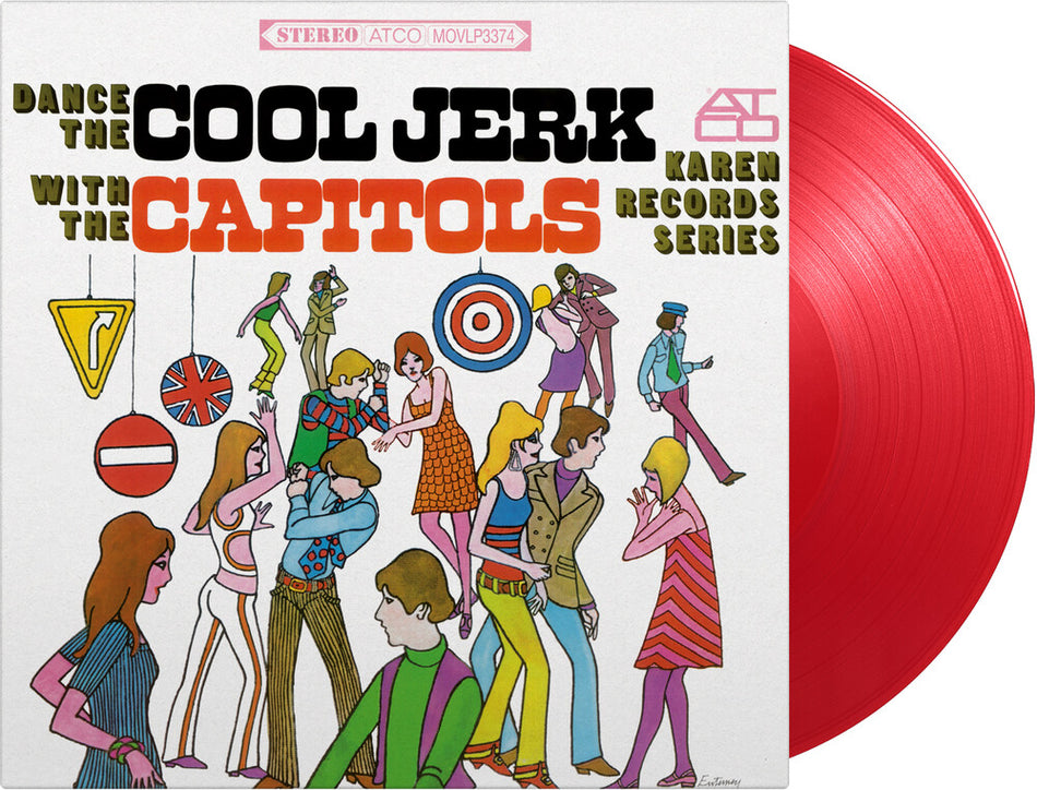 the album cover for Capitols - Dance The Cool Jerk [Colored Vinyl] [Limited Edition] [180 Gram] (Red) (Hol)