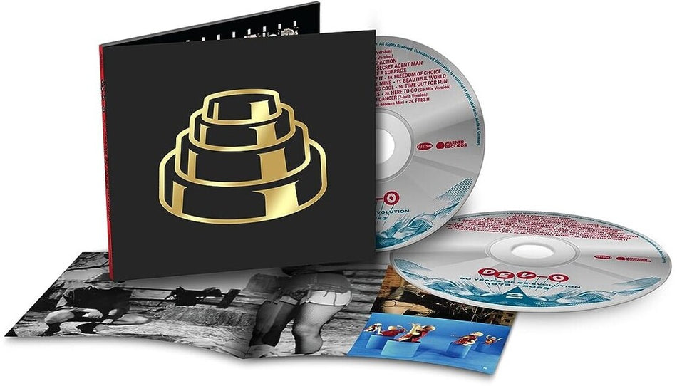 the album cover for Devo - 50 Years of De-Evolution 1973–2023 [2CD]