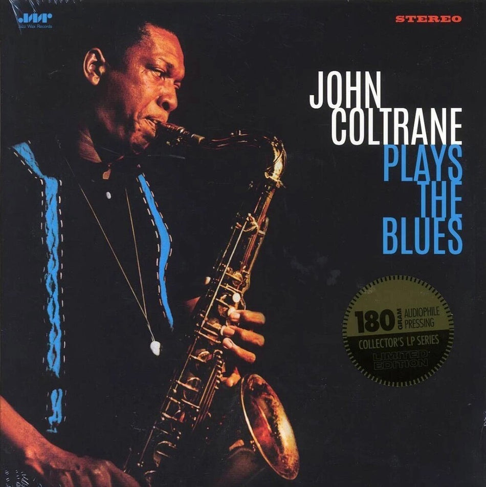 the album cover for John Coltrane - Plays The Blues (Bonus Tracks) [Limited Edition] [180 Gram] (Spa)