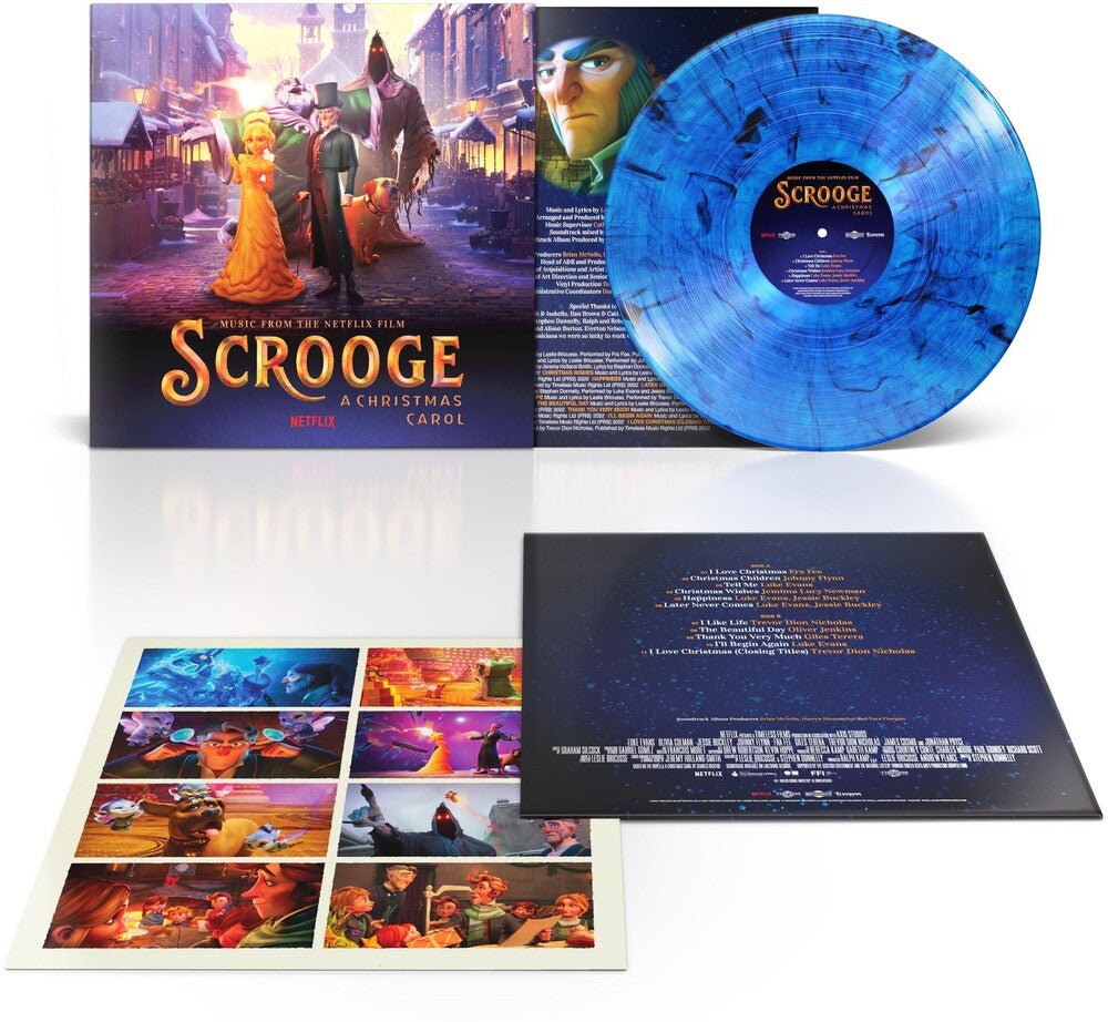the album cover for Scrooge A Christmas Carol (Music From Netflix) - Scrooge A Christmas Carol (Music From Netflix)