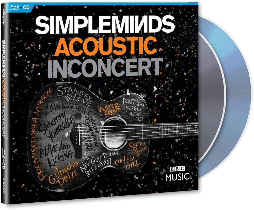 the album cover for Simple Minds - Acoustic In Concert [Blu-ray/CD]