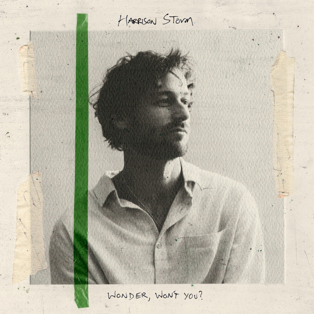 the album cover for Harrison Storm - Wonder Won't You? - Coke Bottle Green [Colored Vinyl] (Grn)