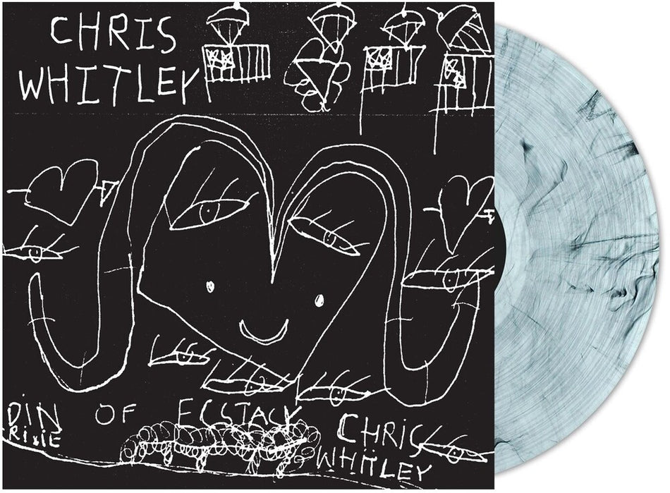 the album cover for Chris Whitley - Din Of Ecstasy [Clear Vinyl] (Smok)