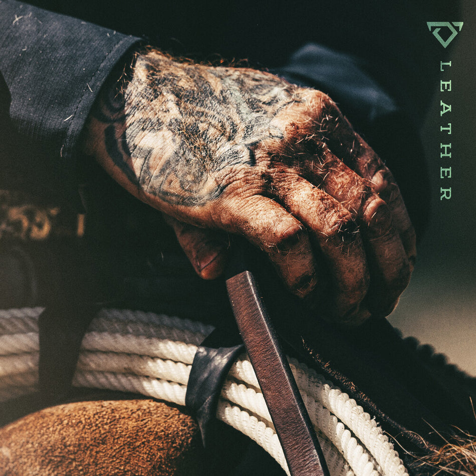 the album cover for Cody Johnson - Leather